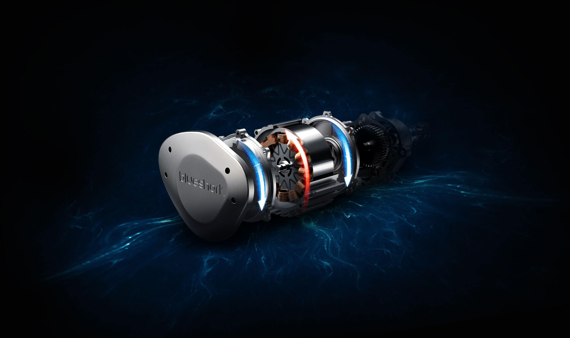 Blueshark R1 high-speed electric motor